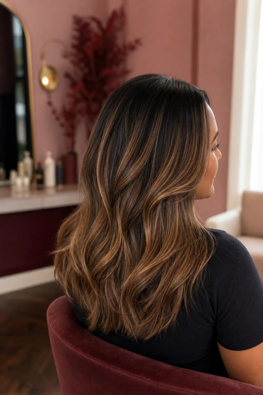 Balayage styled at Katty Hair Studio